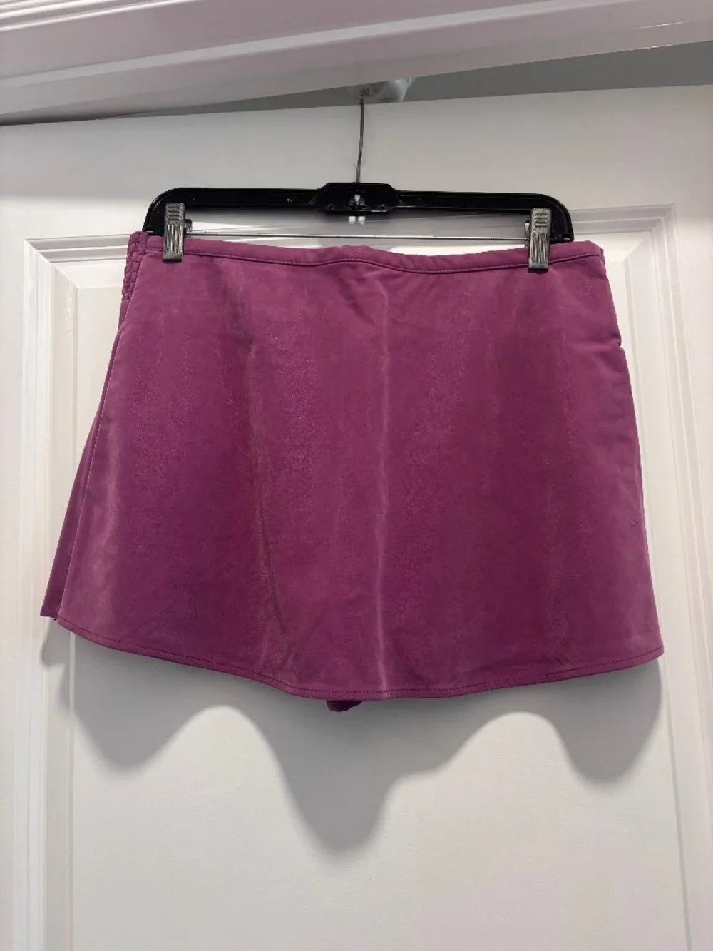NWOT Free People We The Free Faux Suede Plum Mini Skort